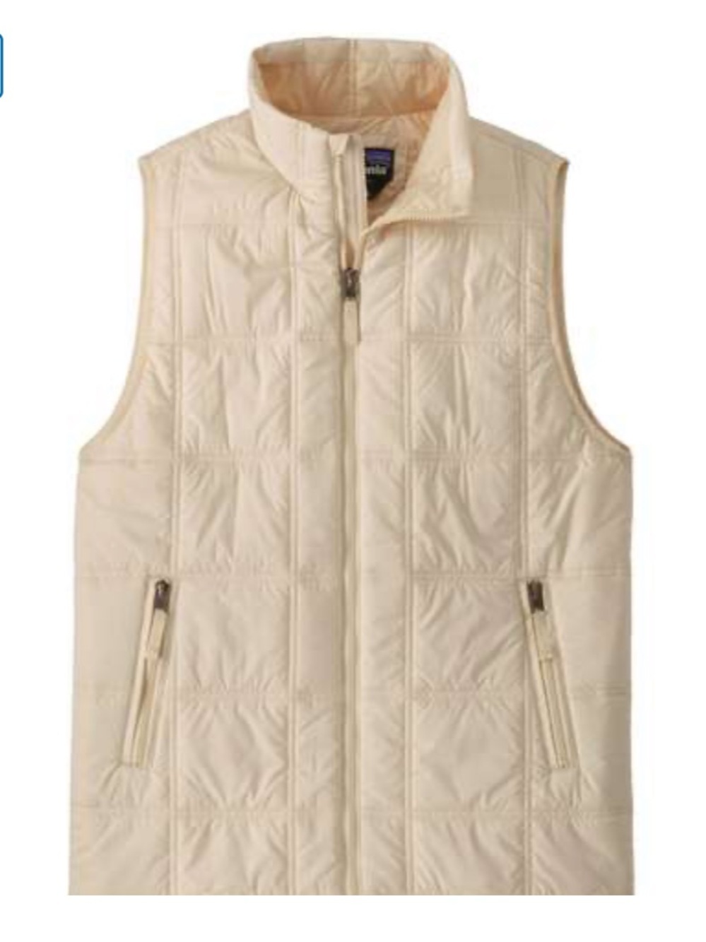 NWOT Patagonia Women’s Lost Canyon Vest — Cream Sz S W’s